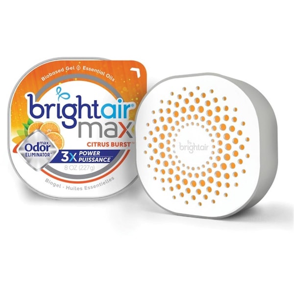 Bright Air BRI Max Scented Gel Odor Eliminator, Orange BR465674 - main